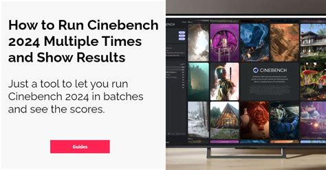 How to Run Cinebench 2024 Multiple Times and Show Results.